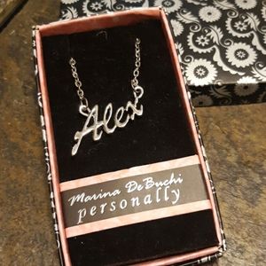 Personalized " Alex " necklace